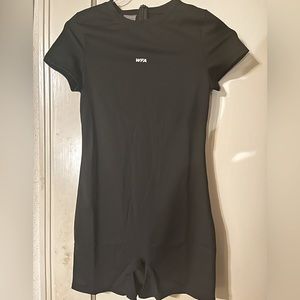 Romper/Playsuit from WhiteFox. Size: Medium, Color: Black.